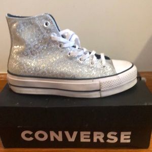 Women converse
